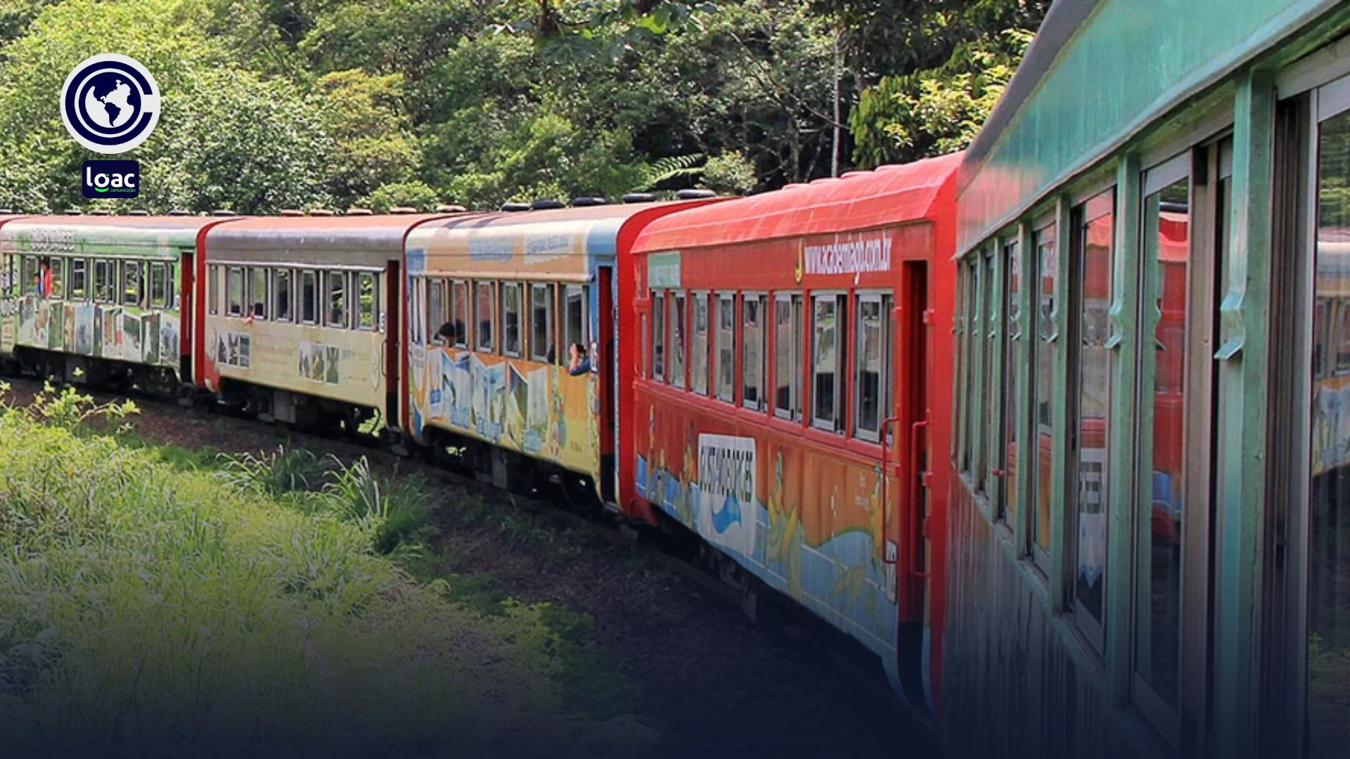 Passeio de trem entre Curitiba e Morretes ganha nova locomotiva após investimento milionário